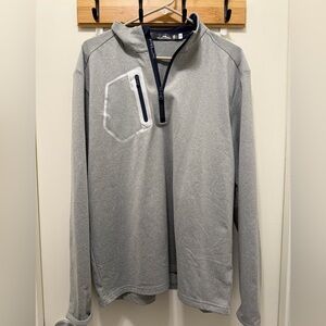 RALPH LAUREN RLX HALF ZIP STRETCH JERSEY PULLOVER
